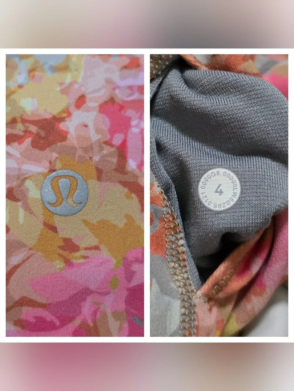 lululemon Align Pant Inflorescence Multi Size 4